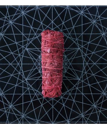 Dragon's Blood Sage Smudge Sticks - House Cleansing & Negative Energy Cleanse | 4 Inch Bundles (3) for Meditation & Yoga - Buy Online on GoSupps.com