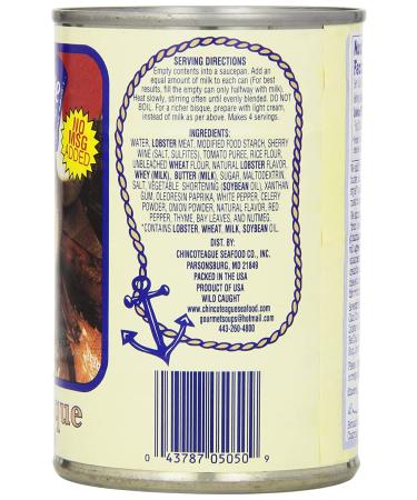 Chincoteague Seafood Lobster Bisque  15-Ounce Cans (Pack of 12) - Buy Online on GoSupps.com