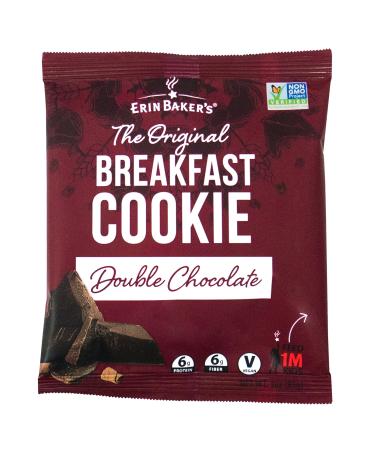Erin Baker's The Original Breakfast Cookie Double Chocolate 12 Cookies 3 oz (85 g) Each