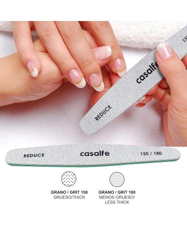 Casalfe Professional Nail File Reduce 150/180 - Shapes the Nail REDUCE - Medium grit - Buy Online on GoSupps.com