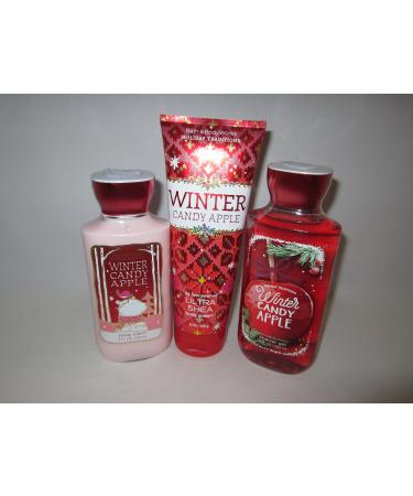 Bath & Body Works Winter Candy Apple Bagged Gift Set