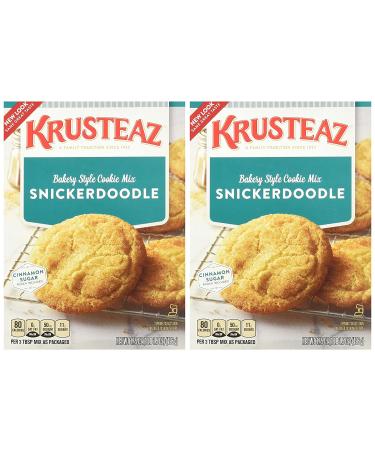 Krusteaz Snickerdoodle Cookie Mix 17.5oz Boxes (2 Pack) - Delicious Homemade Cookies - Buy Online on GoSupps.com