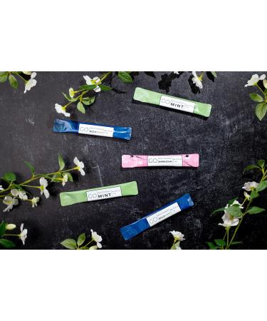 BOLD Mint GO Travel Size Mouthwash Packets BOLD Mint Individual Mini Mouthwash for Fresh Breath - Smart Packet Design to reduce travel bottle waste -BOLD Mint Flavored Portable Travel Mouthwash Bulk - Buy Online on GoSupps.com