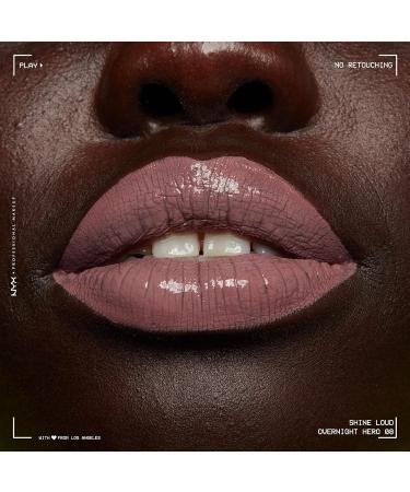 NYX Professional Makeup Lipgloss - Highly Pigmented Long-Lasting Non-Staining Shine Loud 08 Overnight Hero - Shop Internationally! - Buy Online on GoSupps.com