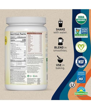 Organic Vegan Vanilla Chai Protein Powder - Garden of Life 22g Plant Based Raw Protein & BCAAs with Probiotics, Digestive Enzymes - Non-GMO, Gluten-Free, Lactose Free - 1.5 LB Vanilla Chai - Buy Online on GoSupps.com