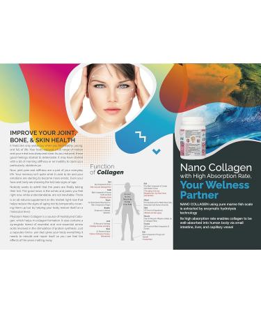 Philatom Marine Collagen Supplement Capsules Unflavoured 500mg Hydrolyzed Fish Scale Collagen Supplements for Women and Men Gluten-Free 180 Capsules Pack of 2 - Buy Online on GoSupps.com