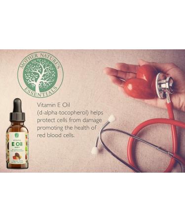 Food Grade Natural Vitamin E Oil 21,000 IU - 1oz - d-Alpha Tocopherol - Mother Nature's Essentials - Buy Online on GoSupps.com