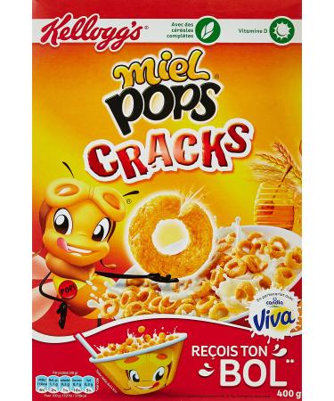 Kellogg's Honey Pops Cracks Cereal