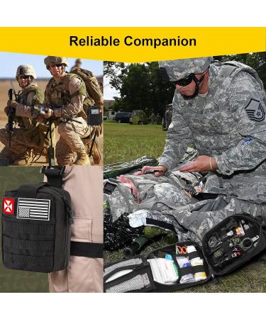 248PCS Survival First Aid Kit - Tactical Gear for Camping & Outdoor Activities - Buy Online on GoSupps.com