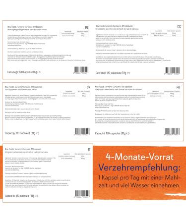 Buy Now Foods Turmeric Curcumin 665mg - 120 Vegan Capsules | Soy Free Gluten Free Non-GMO - International Shipping Available - Buy Online on GoSupps.com