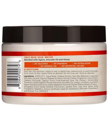 Carol's Daughter Hair Milk Curl Defining Butter | Agave, Avocado Oil & Honey | Silicone & Paraben-Free | 12 oz - Buy Online on GoSupps.com