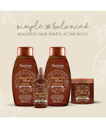 Aveeno Intense Hydration Almond Oil Hair Mask with Avocado & Oat | Repair Dry Damaged Hair | Color-Safe, Sulfate & Paraben-Free | 8 Fl Oz - Buy Online on GoSupps.com