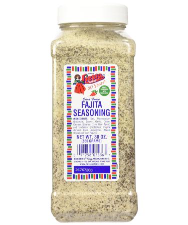 Bolner's Fiesta Extra Fancy Fajita Seasoning, 30-Ounce Plastic Canister 1.87 Pound (Pack of 1)