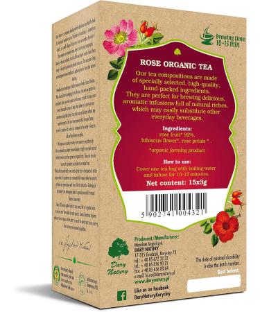 Rozenthee Piramides Bio 15 X 3 G Dary Natury - Buy Online on GoSupps.com