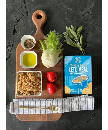 Buy Hearts of Palm Keto Meal | Fast & Tasty Gluten-Free Mediterranean Diet | 255g - Ready in 1 Minute - Buy Online on GoSupps.com