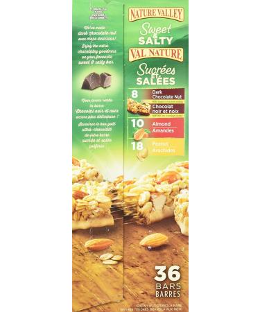 Nature Valley Sweet and Salty Snack - Variety Pack - 36 Bars - Buy Online on GoSupps.com