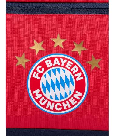 FC Bayern Munich Small Red Sports Bag - Official Merchandise for Fans - International Shipping Available - Buy Online on GoSupps.com