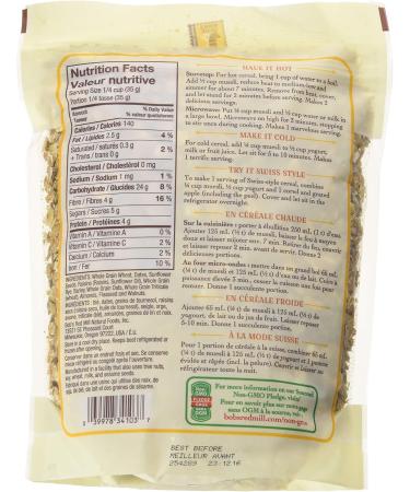 Bobs Red Mill Old Country Style Muesli 510g (Pack of 1) - Buy Online on GoSupps.com