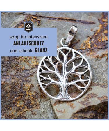 Schrader Silver Polish Glossy - Premium Silver Cleaner & Polish with Carnauba Wax - 250ml Made in Germany for International Shipping - Buy Online on GoSupps.com