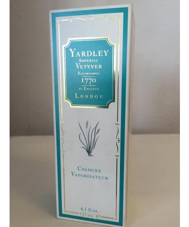 Yardley Imperial Vetyver Cologne 4.1 Fl Oz 125 Ml - Buy Online on GoSupps.com