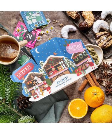 Cupper Organic Tea Advent Calendar 2023 | 24 Tea Bags | Perfect Christmas Gift - Buy Online on GoSupps.com