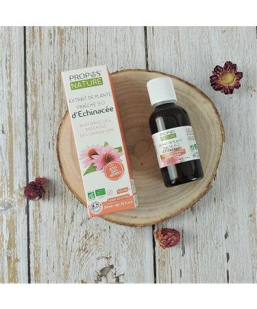 Organic Echinacea Extract - Strengthens Natural Defenses - 50 ml PROPOS'NATURE - Buy Online on GoSupps.com