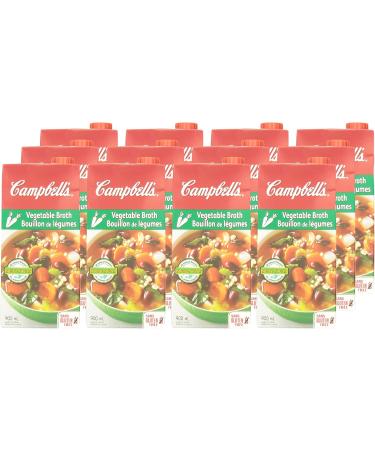 Campbell's Vegetable Broth 900ml 12-Count 1 count (Pack of 12) - Buy Online on GoSupps.com