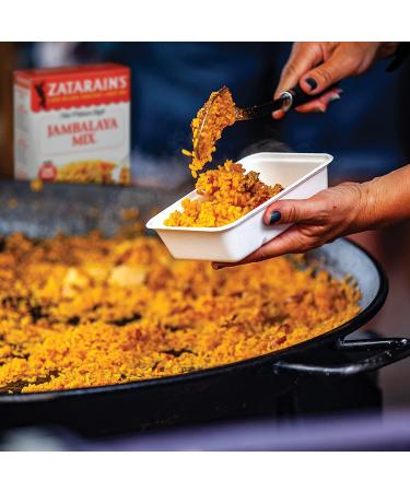 Zatarain's Jambalaya Mix 40 oz - Authentic Cajun Rice Mix for Sausage, Chicken, or Seafood - Buy Online on GoSupps.com