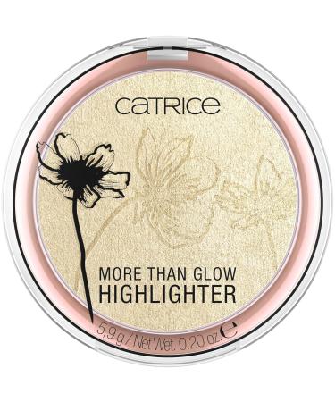 CATRICE More Than Glow Highlighter 010 Ultimate Platinum Glaze - 5.9g | Best Shimmering Face Highlighter for Radiant Glow | International Shipping Available - Buy Online on GoSupps.com