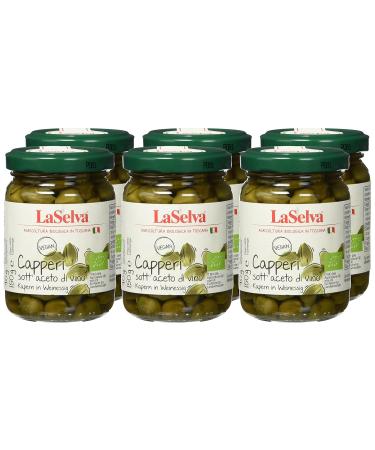 Buy La Selva Organic Capers in Vinegar 6 Pack (6 x 150g) | International Shipping Available - Buy Online on GoSupps.com