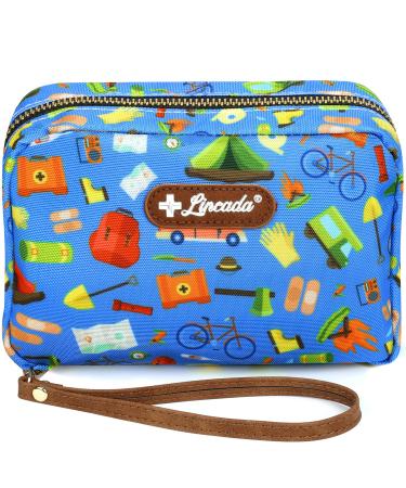 Travel First Aid Kit for Kids and Adults 143 Pieces All-Purpose Emergency First Aid Kit for Home Car Diaper Bag Camping & Hiking 143 Pcs