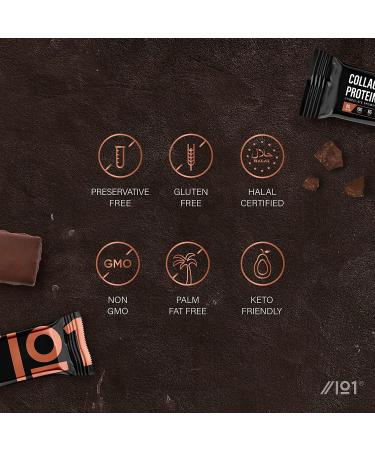 Buy ALPHA01 Collagen Protein Bars - Chocolate Covered Brownie (12 Bars) | High Protein & Delicious Snack - Buy Online on GoSupps.com