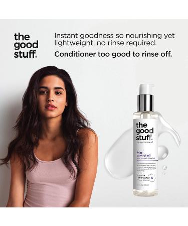 Good Stuff Frizz Control Oil Conditioner 3.2 oz - Smooth & Manage Frizz - 3.2 Ounce - Buy Online on GoSupps.com