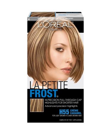 L'Oreal Paris Le Petite Frost Pull-Through Cap Highlights For Short Hair  H55 Creme Caramel
