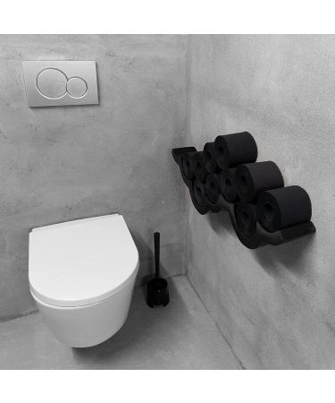 Renova H&PC-53742 3-Ply Soft Black Toilet Paper - 6 Pack | Luxury Bathroom Essentials for International Shipping - Buy Online on GoSupps.com