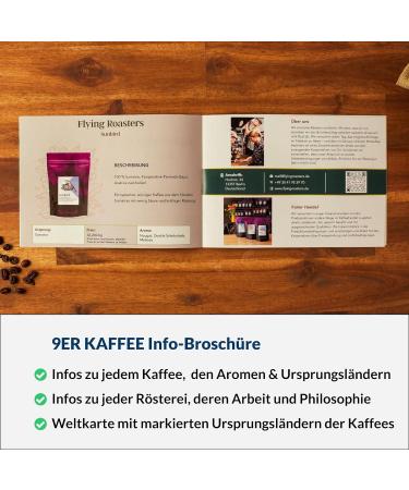 Coffee Gift Set from 9 Berlin Roasters | 9 Premium Coffee Types | Perfect Christmas & Birthday Gift Box for Coffee Lovers - Buy Online on GoSupps.com