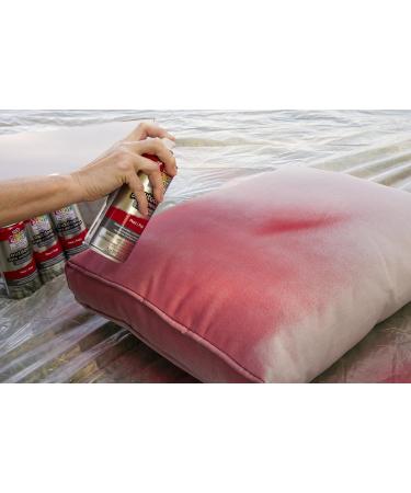 Bulk 4-Pack Red 8 oz Tulip ColorShot Outdoor Upholstery Spray Paint - Long-lasting formula for vibrant results - Buy Online on GoSupps.com
