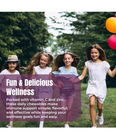 Immune Support Gummies - Elderberry Vitamin C Zinc Supplement for Adults & Kids - Daily Multivitamin Gummies to Boost Immunity Power & Wellness Naturally Chewable Supplements - 180 Day Supply 180 Count (Pack of 1) - Buy Online on GoSupps.com