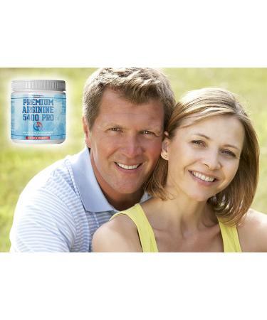 L-Arginine Powder 5400mg - Nitric Oxide Support - Mixed Berry Flavor - Cardiovascular Health - 9.4 oz - Buy Online on GoSupps.com