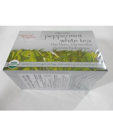 Uncle Lee'S Imperial Organic Peppermint White Tea - 18 Tea Bags - Buy Online on GoSupps.com