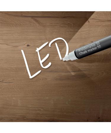 Sigel GL405 Premium Glass Magnetic Panel 48x48 cm with LED Lighting - Natural Wood Design T V Tested Easy to Assemble - Buy Online on GoSupps.com