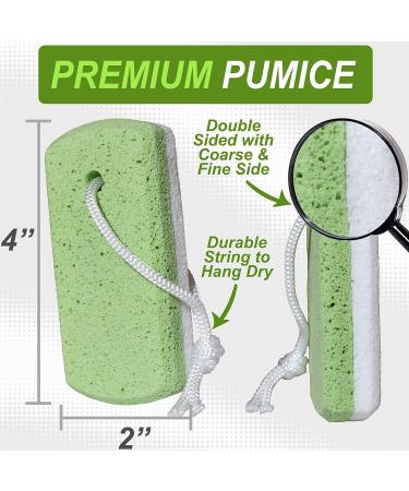 Dr. Entre Pumice Stone 4 Pack - Callus Remover & Exfoliator for Feet | Pedicure Tools for Cracked Heels & Dead Skin Removal - Buy Online on GoSupps.com