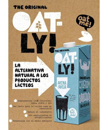 Oatly - Cocoa Oat Drink - 1 liter - Buy Online on GoSupps.com