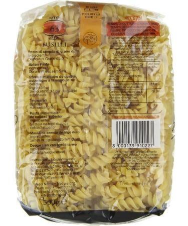  Garofalo Garofalo Dry Pasta Fusilli - Pack of 4 packs of 500 g - Buy Online on GoSupps.com