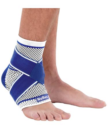 Nutrics | Active foot support | Ankle support | Women and men | Functional padding and belt system (XL (size))