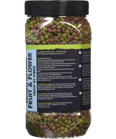 Komodo Complete Holistic Tortoise Diet Fruit and Flower 340 g (Pack of 2) - Buy Online on GoSupps.com