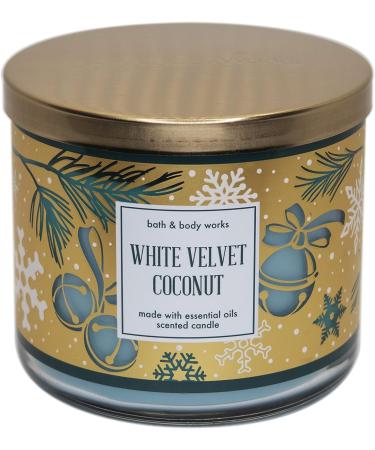 Shop White Barn 3-Wick Candle with Essential Oils - White Velvet Coconut - 14.5 oz | International Shipping Available - Buy Online on GoSupps.com