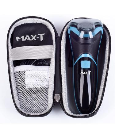MAX-T Electric Shaver for Men - Cordless, Waterproof Rotary Razor with Travel Case & Trimmer - Ideal Gift for DadBoyfriend - Buy Online on GoSupps.com