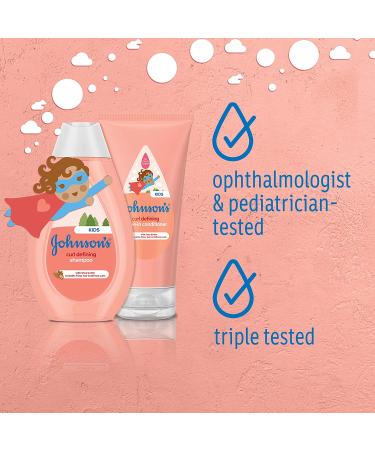 Johnson's Curl Defining Leave-in Conditioner for Kids - Tear-Free  Hypoallergenic  Paraben & Sulfate-Free  6.8 fl. oz - Buy Online on GoSupps.com