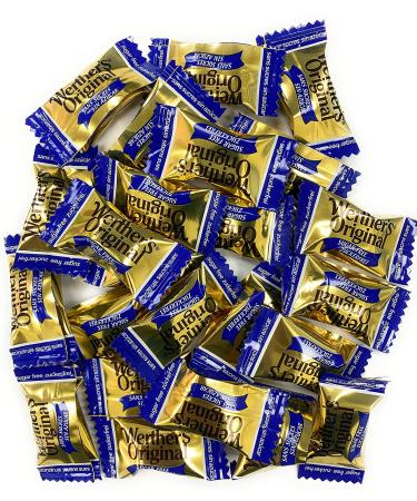 Bundle of 4 Bags Werther's Original Sugar-Free Caramel & Omegapak Starlight Mints 1.46 Oz - Fresh Keto Hard Candy - Individually Wrapped & Sugarless - Buy Online on GoSupps.com